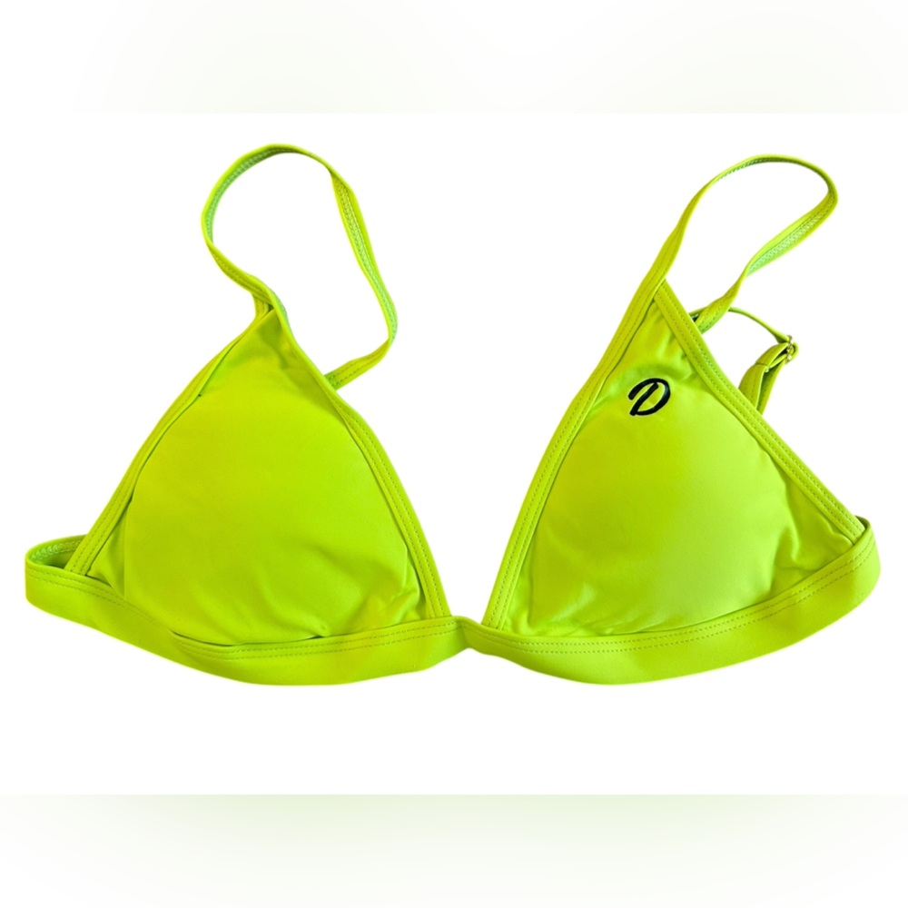 DIXXON NWT Bright Yellow Bikini Top